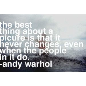 Oh Andy, you're so smart. #warhol #quote