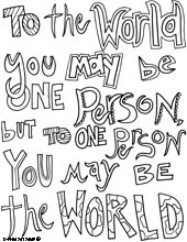 Return from All quotes Coloring Pages to Quotes Coloring Pages