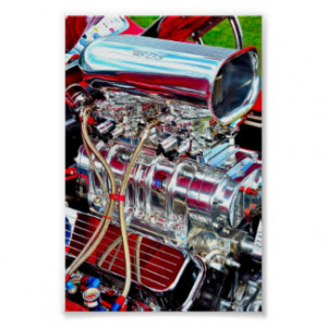 High Performance Car Engine