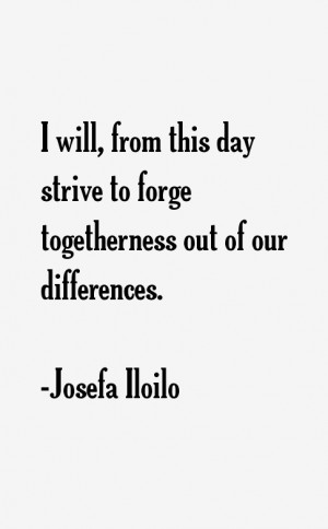 Josefa Iloilo Quotes & Sayings