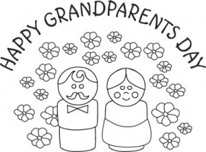 Grandparents Day Printable Coloring Pages