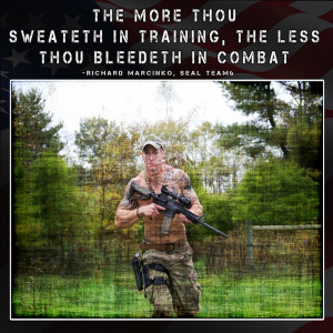 Police Training Poster “Sweateth in Training” Version 3