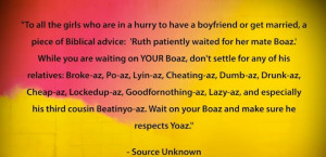 Ruth & Boaz