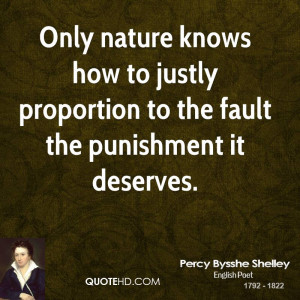 Percy Bysshe Shelley Nature Quotes