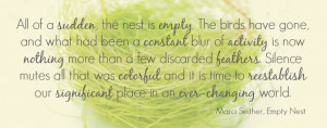 Changing Seasons of Motherhood {Empty Nest/Surviving Your First Year ...