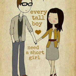 Tall Boy, Short Girl. by ThisIsAboutMe