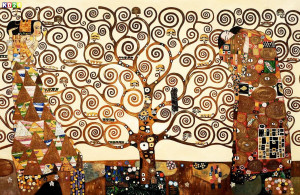 Gustav Klimt Der Lebensbaum d86240 60x90cm Jugendstil lgem lde
