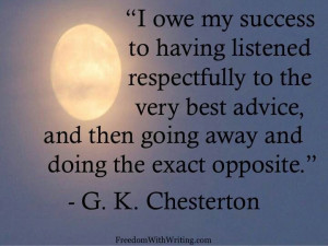 Chesterton quote