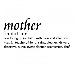 Mother Definition Wall Quote