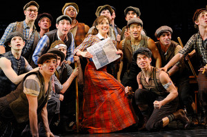 Starring in 'Newsies' for one night only! Behind the scenes of the ...