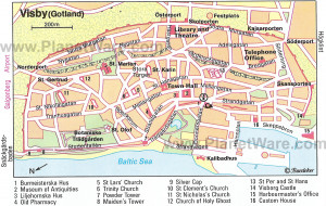 tourist map of oslo