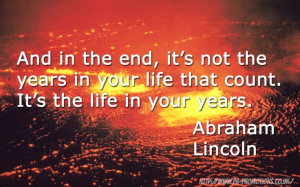 Abraham Lincoln Free Printable Inspirational Quote No. 90