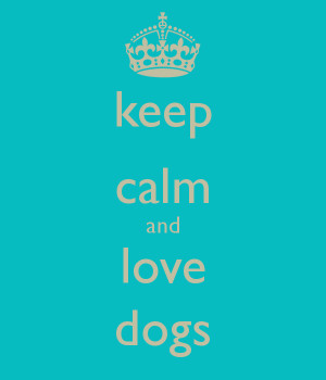 Keep Calm And Love Swag Dog