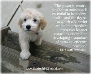 The power to control one’s own outcomes is essential to behavioral ...