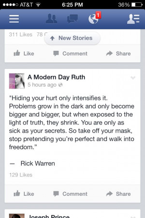 Modern Day Ruth quoting Pastor Rick Warren