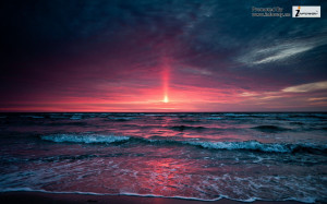 ... sky backgrounds sunset sea ocean beach red orange colors wave