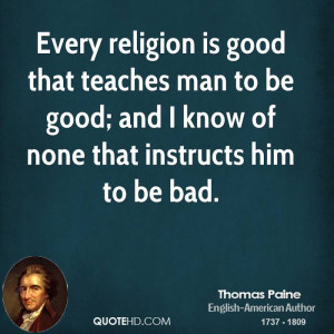 Thomas Paine Quotes On God. QuotesGram