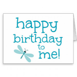 Happy Birthday Dragonfly Card