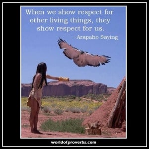 Native American Proverb Crow