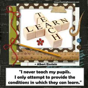 Education Quote - Teach/Learn