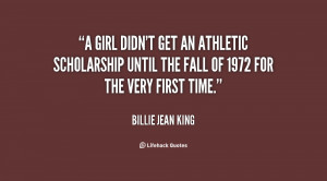 Athletic Girl Quotes