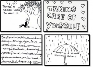 Emotional Health Quotes Use doodles, quotes, phrases
