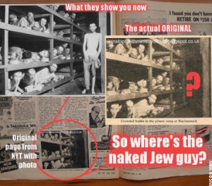 Famous Holocaust Photo Op Jewish Propaganda EXPOSED
