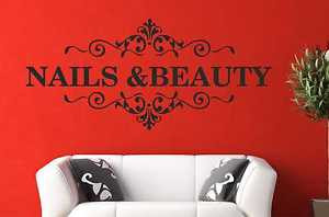 Nail-Beauty-Wall-Art-Quote-Sticker-Hair-Beauty-Salon-Hairdresser-Decal