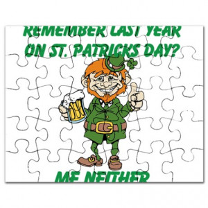 Funny St. Patrick's Day Quote Puzzle