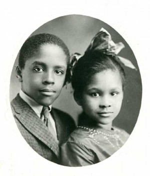 Young Katherine Dunham and her brother, Albert Dunham Jr., ca. 1920 ...