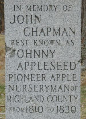 Johnny Appleseed Monument - Mansfield, OH - Signs of History on ...
