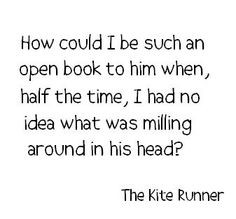 Amazing quote from The Kite Runner. More