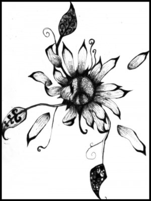 peace sunflower by kooohla
