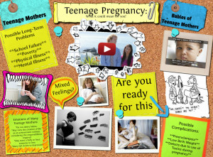 Teen Pregnancy Poster Teenage pregnancy 2