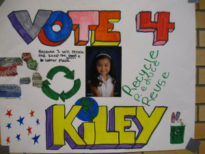 Elementary School Student Council Campaign Posters picture