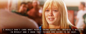 ... girly quote #hilary duff #sam a cinderella story #acs #epic #quote