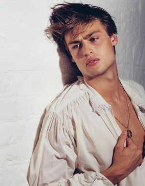 Fashion favorite actor Douglas Booth becomes the coverboy of VMAN 's ...