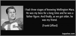 More Frank Gifford Quotes