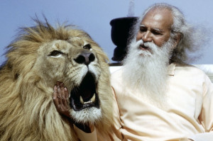 Swami Satchidananda with Arthur, the 
