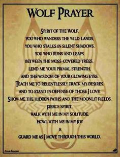 Wolf Prayer 
