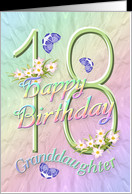 Age Specific Birthday Cards for Granddaughter