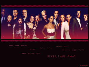 Buffy the Vampire Slayer Buffy & Angel cast