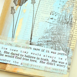 Believe In the Truth Mixed Media Journal Project