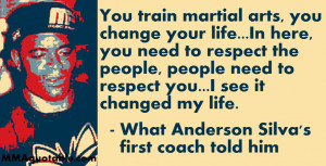 Anderson Silva on martial arts changing his life