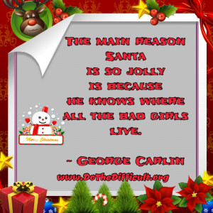Funny Santa Claus Quote
