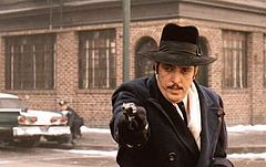 Joe Spinell portraying Willi Cicci in The Godfather Part II