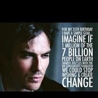 and Activist Ian Somerhalder ( Lost, The Vampire Diaries ) on Social ...