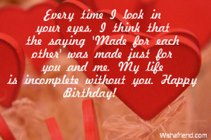 Happy Birthday Quotes for Boyfriend Images