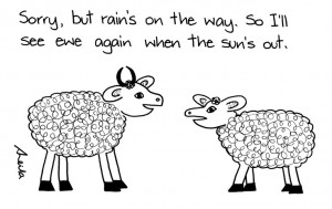 Fair weather friends.Fair Weather Friends