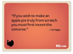 Digest Quotable Quotes Love ~ Carl Sagan with a Thanksgiving Quote ...